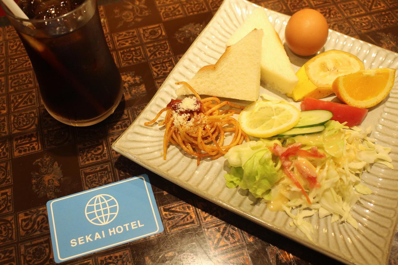Sekai Hotel Ayame Osaka Esterno foto